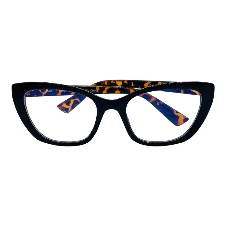 Karen Nicole Blue Light Blockers (Black Tortoise)