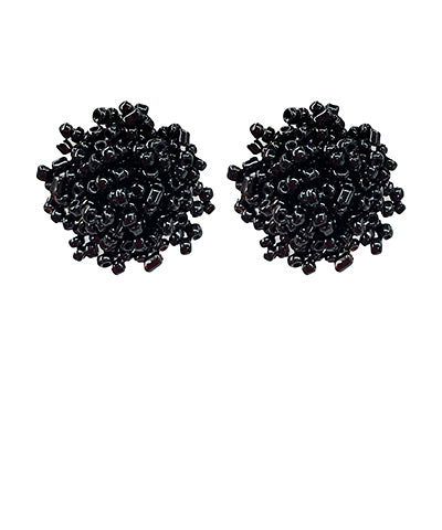 KNC Pom Pom Statement Studs